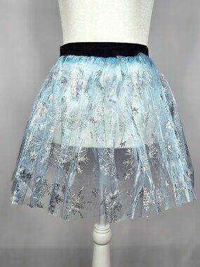 Gone For a Run | Snowflake Tutu Skirt | Elsa Frozen runDisney | One Size